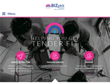 Tablet Screenshot of bizphit.co.uk